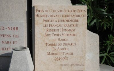 Cérémonies PARIS – PROVINCE EN MEMOIRE DES VICTIMES DU 26 MARS 1962 A ALGER